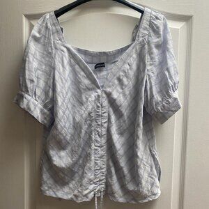 Opening Ceremony Callipygian Women's Blue Blouse